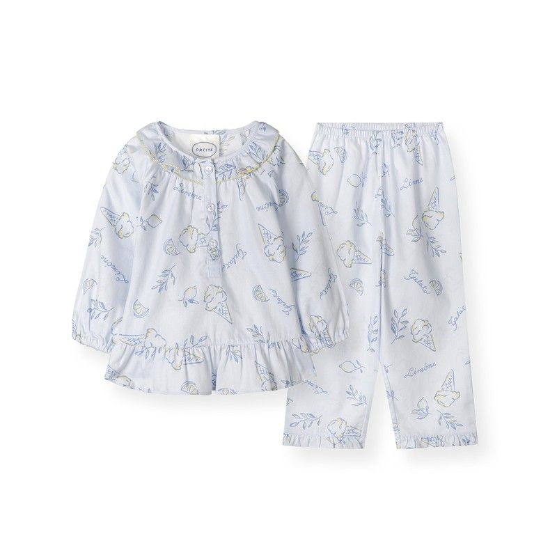 오르시떼 여아동 F103 레몬젤라또 긴소매 상하 276254