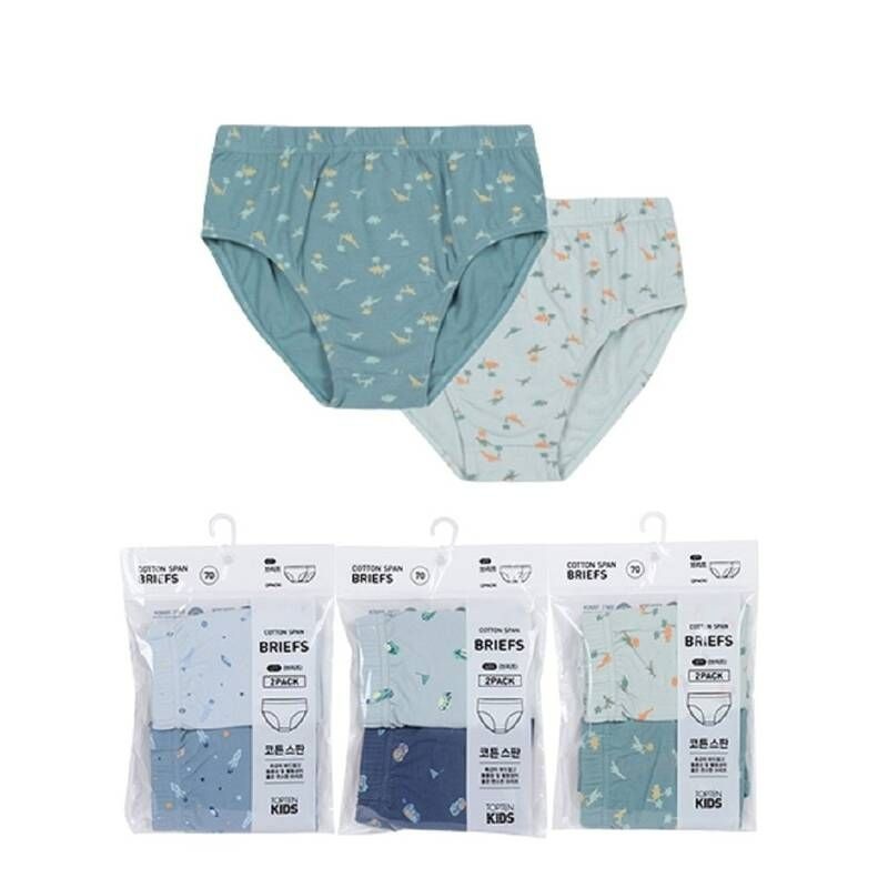 탑텐 키즈 MKD5UP1001 남아) 코튼 팬티 세트 (2매입) 274669 FELE1219752850-E2B