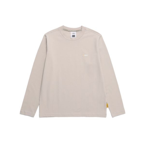 [NATIONALGEOGRAPHIC]내셔널지오그래픽 N243UTS910 팔코 스몰 로고 긴팔 라운드티 SAND BEIGE 842119