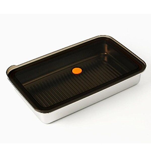 고품질 스테인리스 밀폐용기 직사각 600ml 밀프랩 주방 잠금 스텐 반찬통 밧드 진공 밀프랩 양념 WFHF0EC