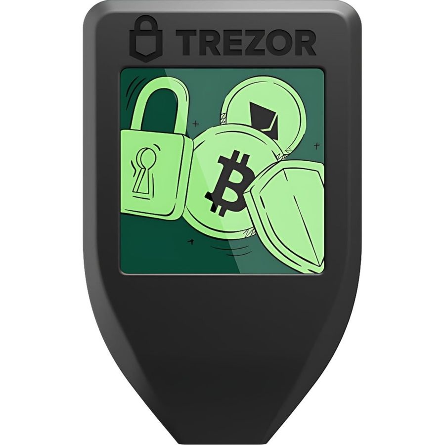 Trezor Model T LCD 터치스크린 비트코인 암호화폐 크립토 하드웨어 지갑