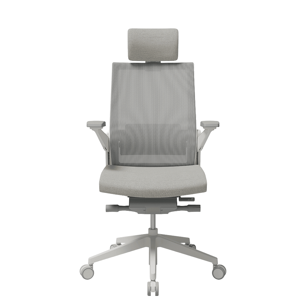 시디즈 T80 책상 의자 메쉬 HLDA 화이트 라이트그레이