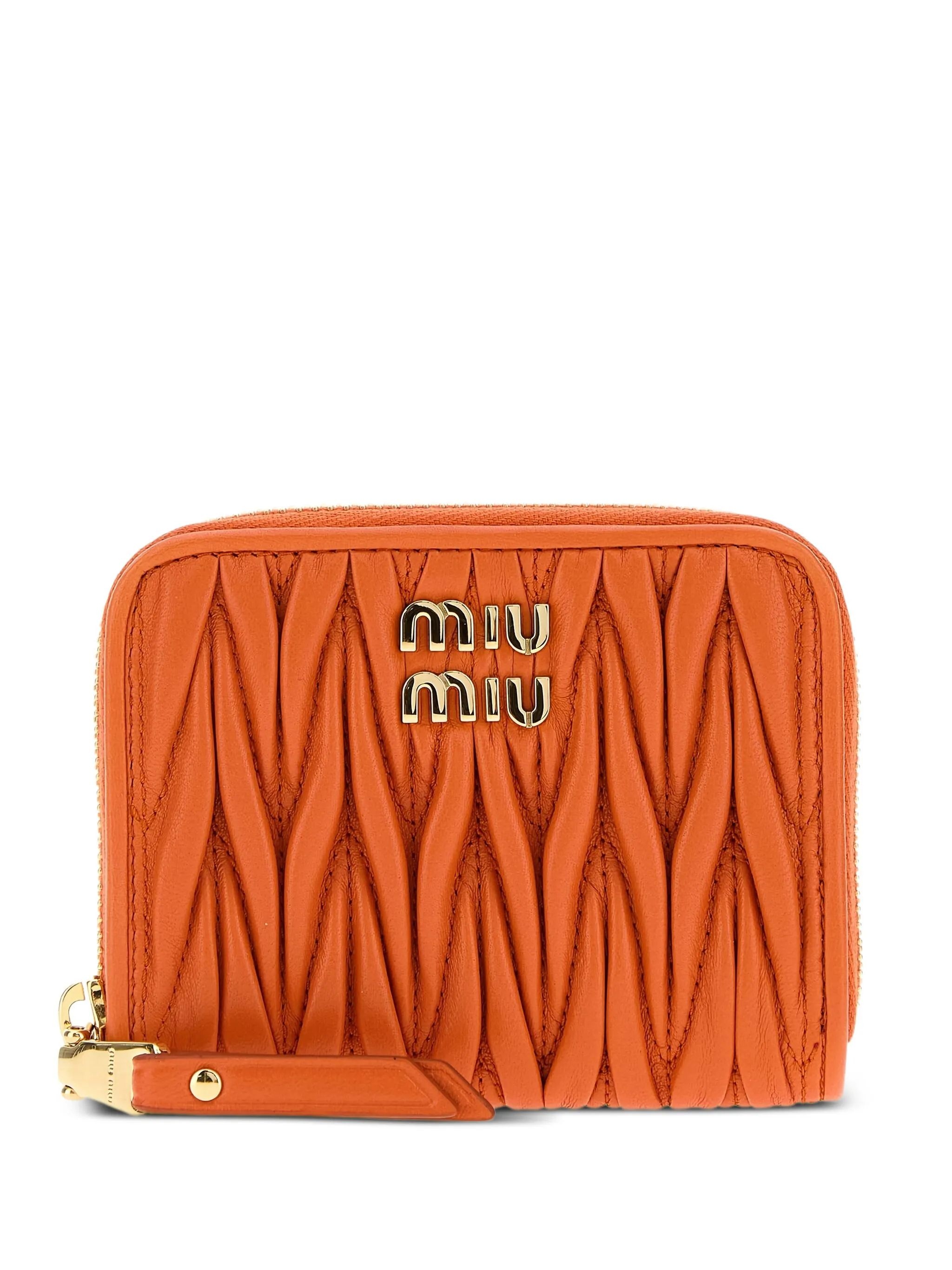 미우미우 퀼팅 나파 레더 코인 퍼스 5MM268AFPPF0049