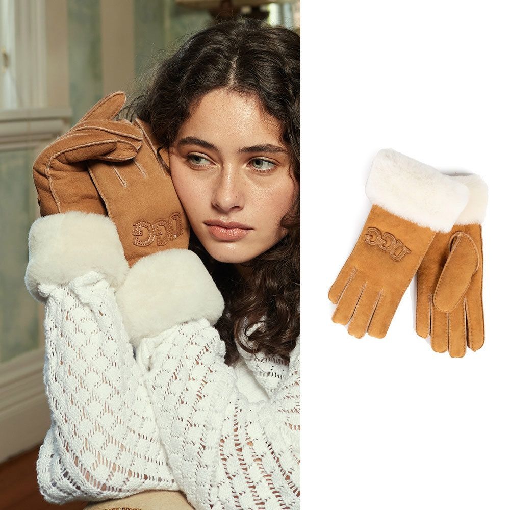 [해외] 호주정품 브랜드 오즈웨어 어그 쉐어링 양가죽 장갑 OZWEAR UGG CS077