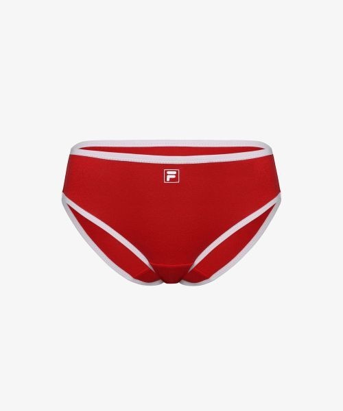 매장정품 휠라 filaunderwear F코튼 비키니 팬티(FI4BFH1112FRED)