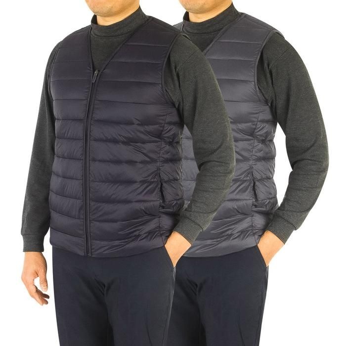 상품상세참조 [인코디아웃도어]겨울 버팔로 남성 V넥 경량 패딩조끼 등산복 작업복 아우터 조끼 VWBFL-702