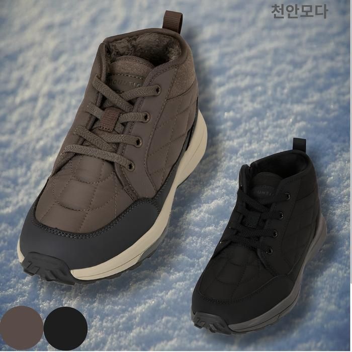 [마운티아]마운티아 겨울 남여 큐셔닝 보온성이 좋아 편하게 착용 가능한 앵클기장의 방한화 아토웜로아K2,