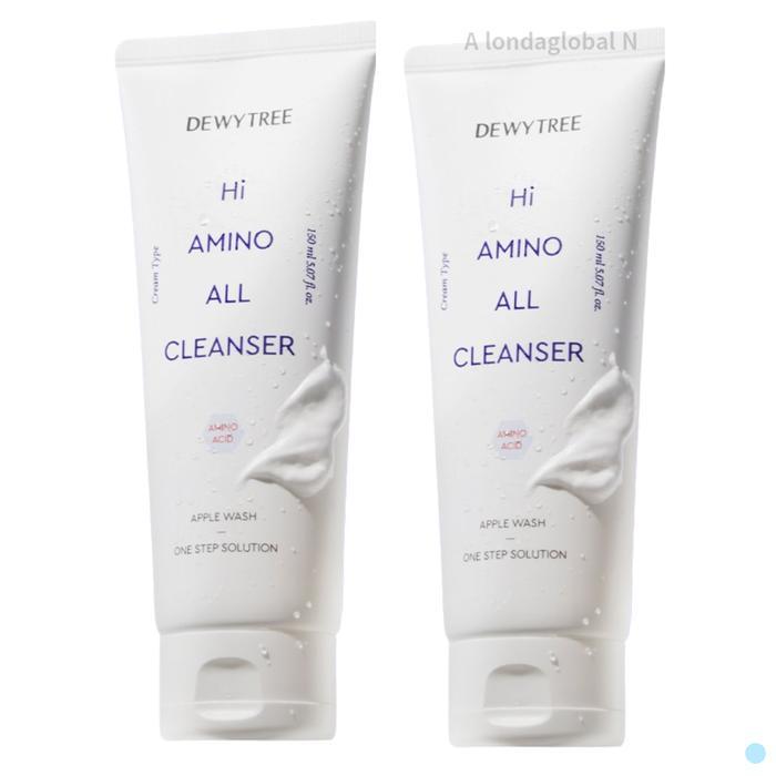 웰코스 듀이트리 하이 아미노 올 클렌저 클렌징 폼 250ml 2개