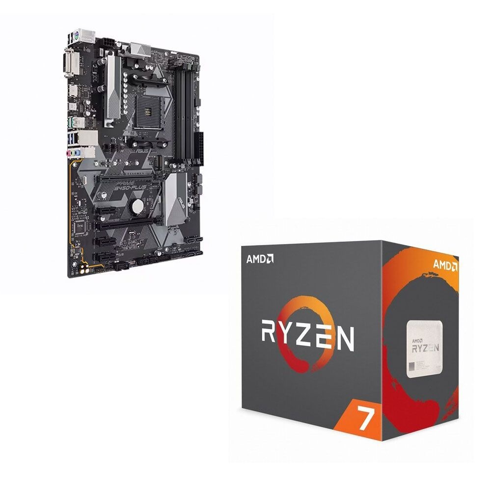 ASUS ASUS PRIME B450-PLUS 메인보드+Ryzen 7 2700 CPU 번들