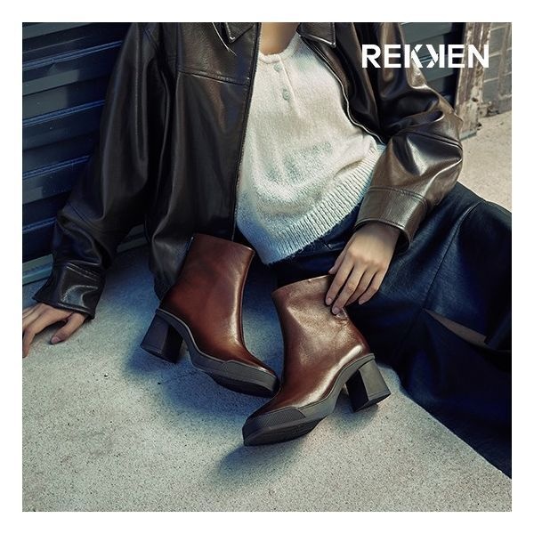 최초가189,000원렉켄 램스킨 플랫폼 부츠 1046524