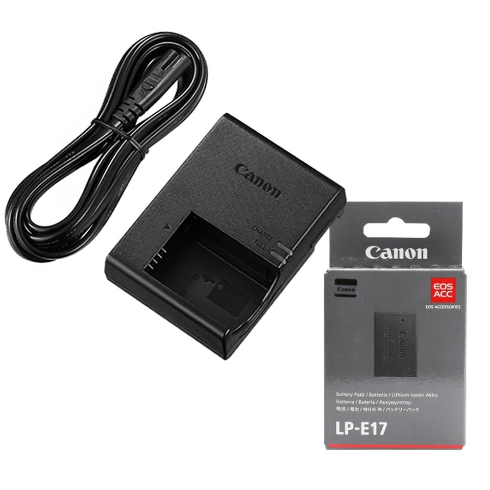 캐논 LP-E17 배터리 박스정품+LC-E17번들충전기 세트 (EOS RP,R50, R50V 파워샷 V1 전용)TR