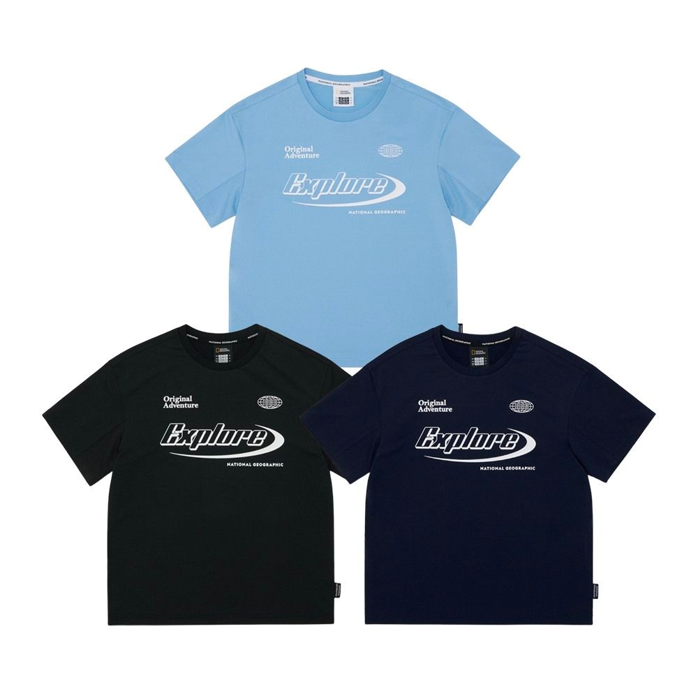 내셔널지오그래픽 K252UTS913 프로즌 에어로쿨 메쉬 반팔 3종택 1 316958