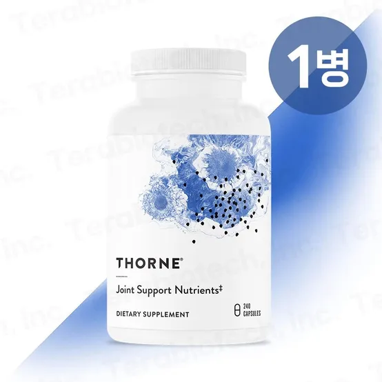[공식인증점] 쏜리서치 조인트 서포트 뉴트리언트 글루코사민 240캡슐 1병 Thorne Joint Support (유통기한 2025.09)