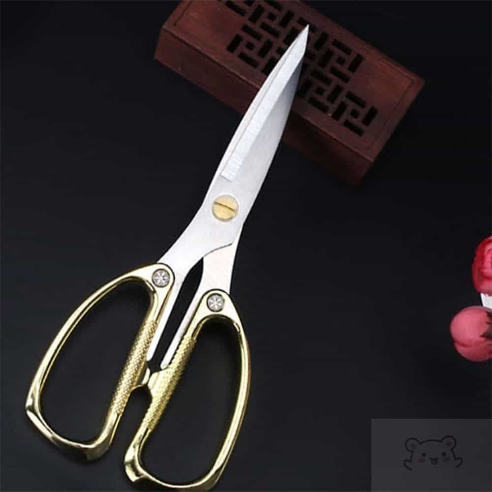 YWSTORE 스텐 재단 금장 가위 제단가위 천가위 천자르는가위