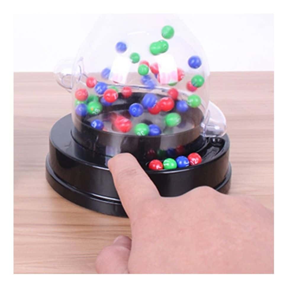 [다데]원터치 로또 번호 자동 추출 게임 회전식 추첨 복권 당첨 확인