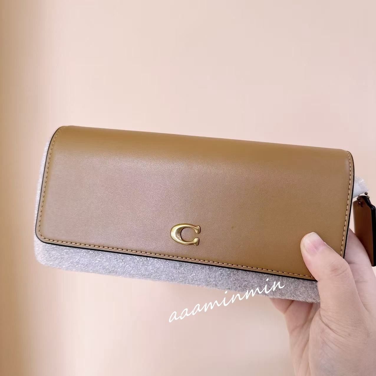 코치 coach [세금포함] [정품] NWT Evie Long 지갑 체인 CW586 동전지갑 카드지갑 반지갑 3228555 389092691624