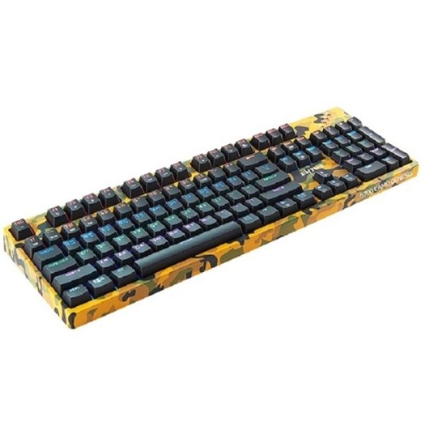 CJ ENM 유선 기계식 키보드, ONG ENTUS, OGN-K570G Genesis CAMO 축교환, 광축클릭 블랙 USB