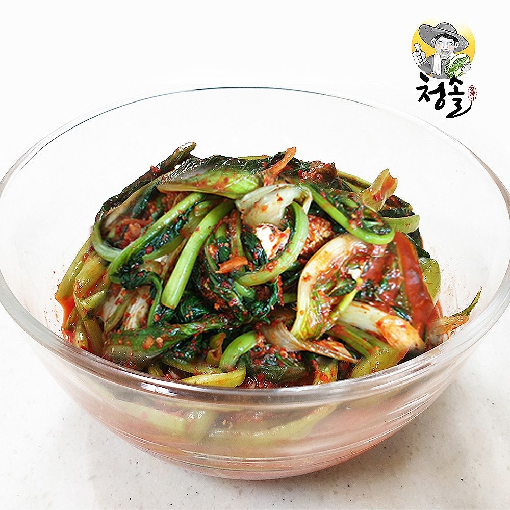 청솔농장 전라도 얼갈이 열무김치 2kg