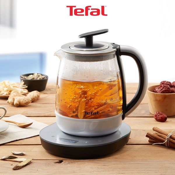 테팔 전기 포트 인퓨자 1.5L BJ800DKR 차탕기 티 분유 커피