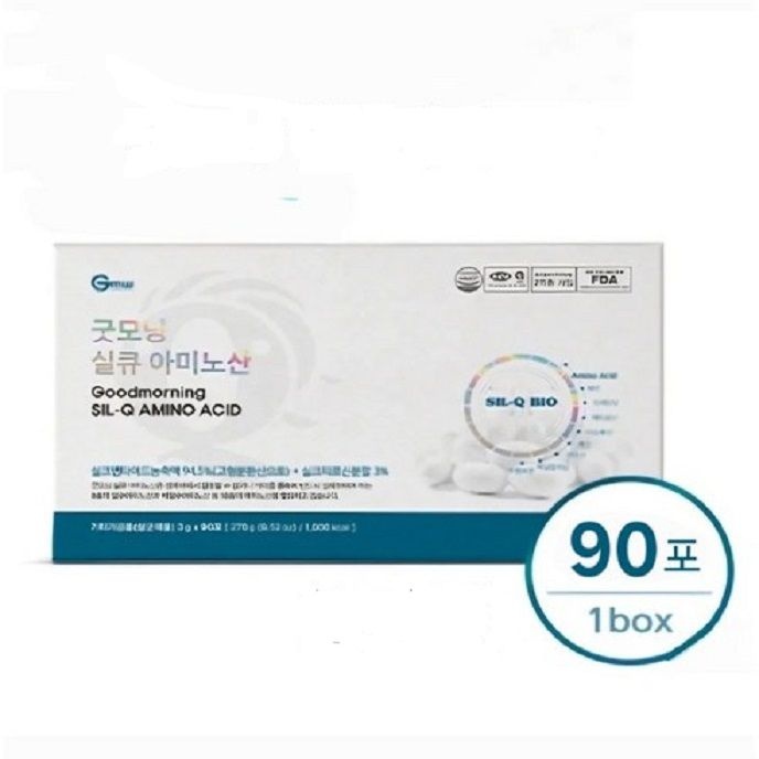 굿모닝 실큐 아미노산  18종 누애고치의 고순도  90포