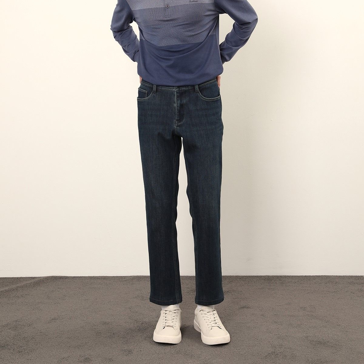 [롯데백화점] 인디안 베이직핏 본딩 겨울 데님 MIUDL4W946156LH