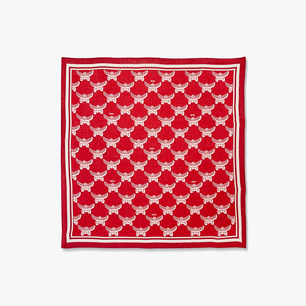 [롯데백화점] 엠씨엠 로레토스 모노그램 울 숄 MEFEAMM10XC LE1220547136