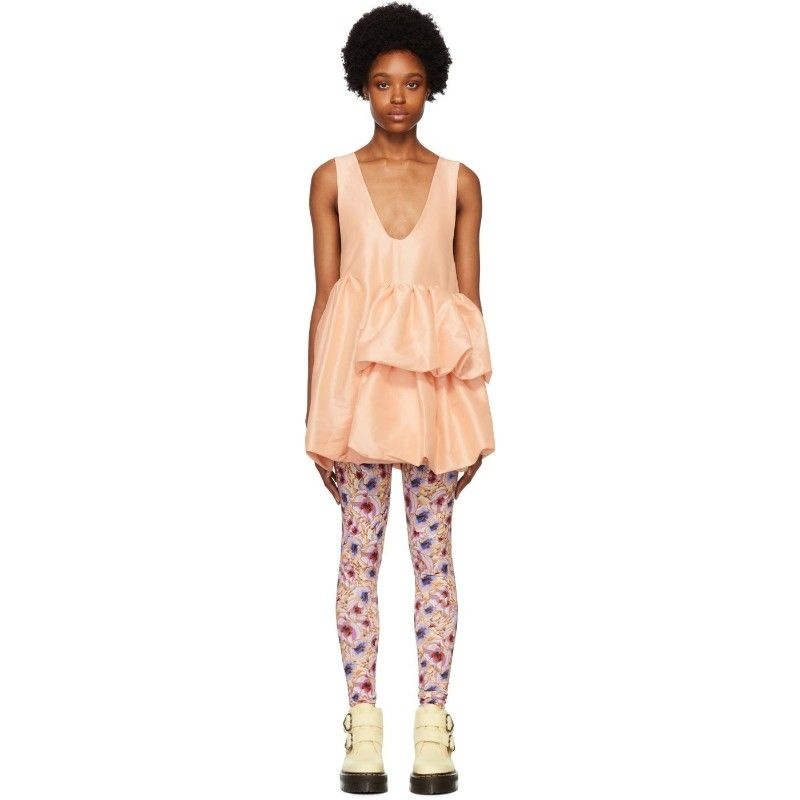 KIKA VARGAS 키카 바르가스 핑크 노노 미니 드레스 222593F052003