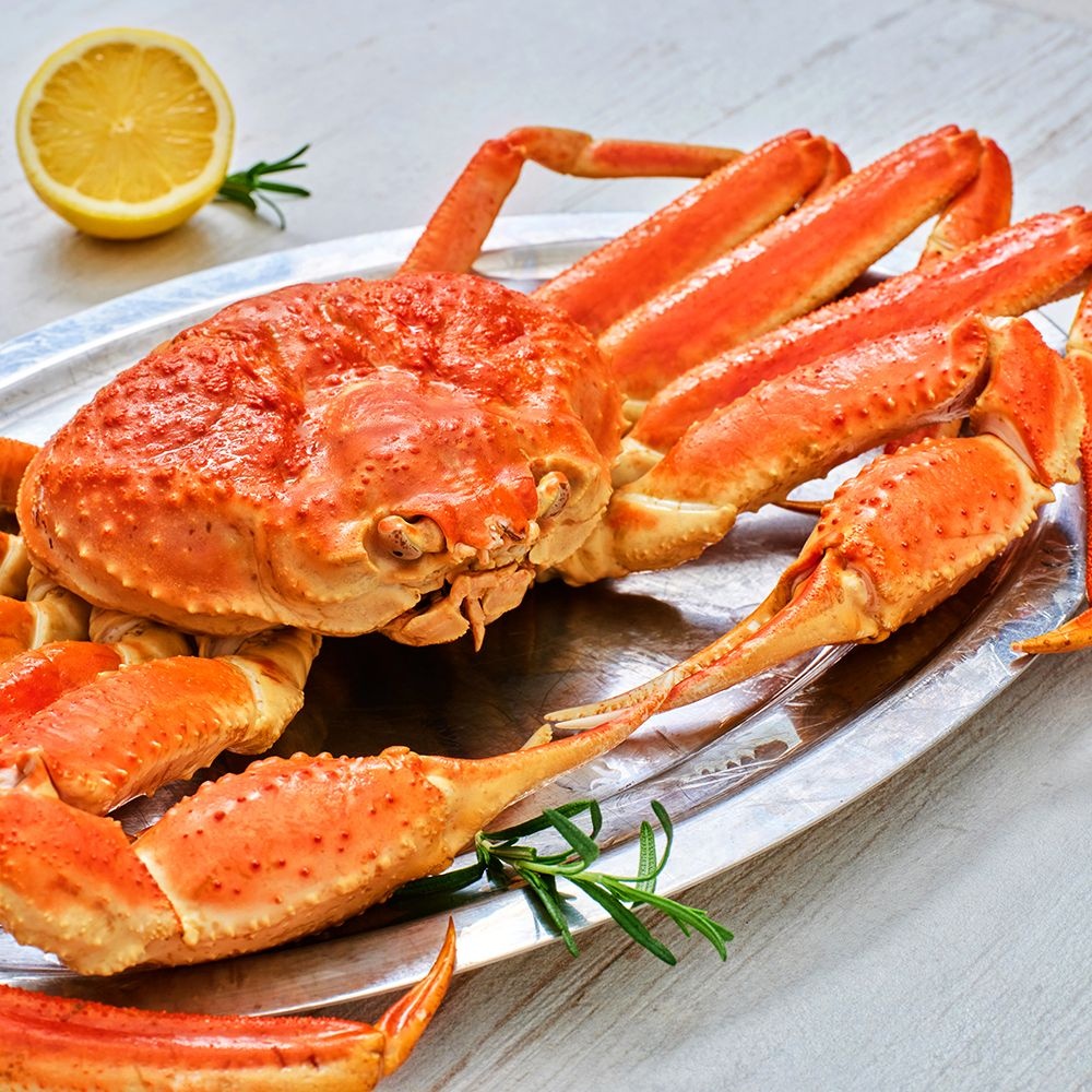 [온누리상품 상생페이백] 모두의 식탁 살아있는 특 A급 제철 활대게 자숙 대게 1kg