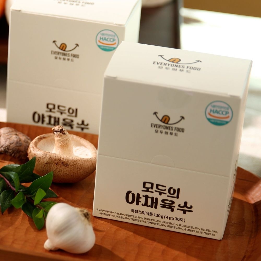 모두의 멸치육수 야채육수 3개입 90인분 코인육수 분말육수  가루 육수 (야채육수_3개)