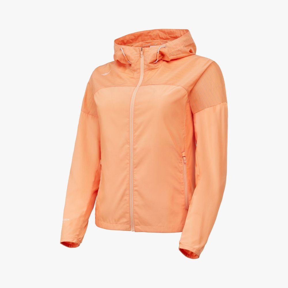 프로스펙스 후디드 리플렉티브 러닝 자켓 h+ 295147