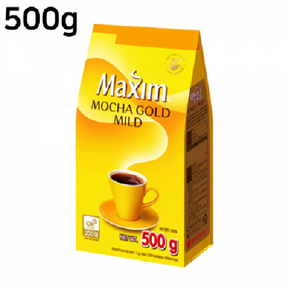 맥심 모카골드 마일드 커피 리필 500g