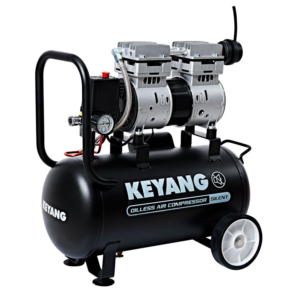 계양 콤프레샤 KAC-30SE II 저소음콤프레셔 경제형 휴대용 미니 소형 에어 오일프리