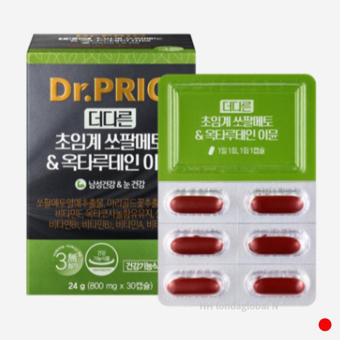 엠에스바이오텍 닥터프리오 초임계 쏘팔메토 옥타루테인 이뮨 30캡슐