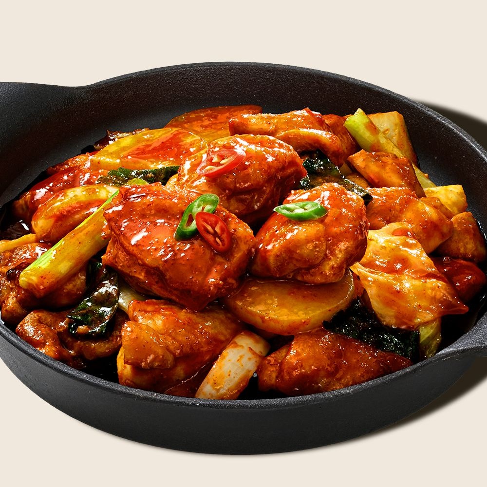 [딜크릿] 반식엔 100% 쫄깃 닭다리살 양념 간장닭갈비 300g x 5팩 : 롯데ON