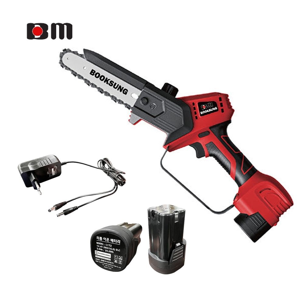 [오늘출발] 북성공업 16.8V 충전 체인톱 배터리2 충전기1 CS17 정원 농업 조경용