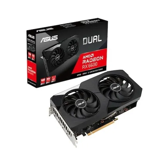 [카드 추가할인/공식스토어] ASUS DUAL 라데온 RX 6600 D6 8GB 대원씨티에스
