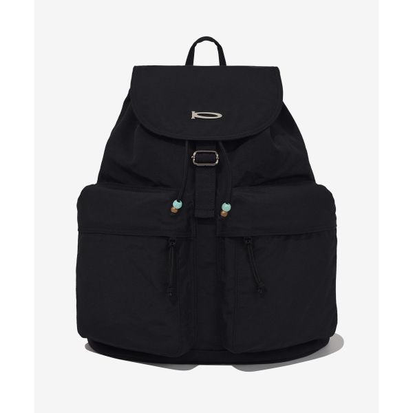 PHYSICAL DEPARTMENT 비즈 플랩 백팩_블랙 PEX2BG302ABK 183839