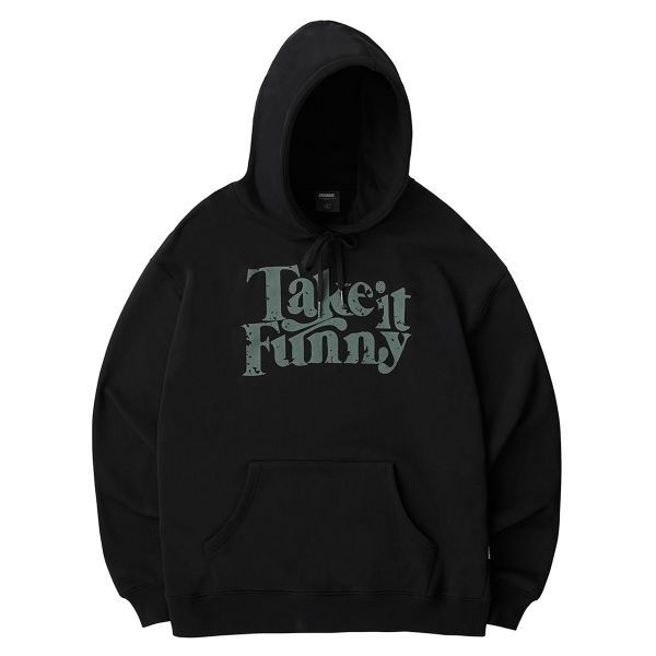 {매장정품}URBANAGE Take It Funny 오버 후드_블랙U4SSH02BK255233