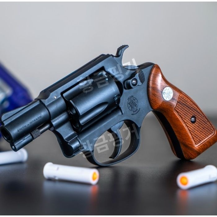 [해외] M36 리볼버 스미스38 너프건 탄피배출 스미스웨슨