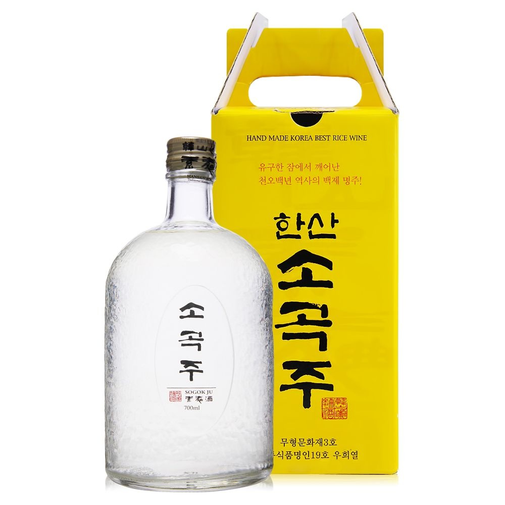 우희열 명인 한산소곡주 불소곡주 43도 700ml