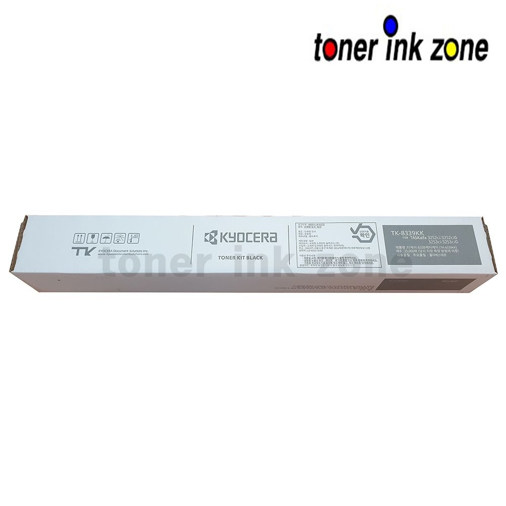 교세라 TK-8339KK 검정 정품토너 TASKalfa 3253ci/ 3253ciG/ 3252ci/ 3252ciG