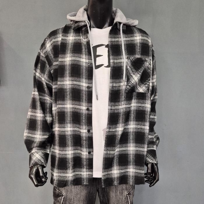 리트머스 HC40 플란넯 간팔체크 후드 SH LP3YU689 (40937137)933324