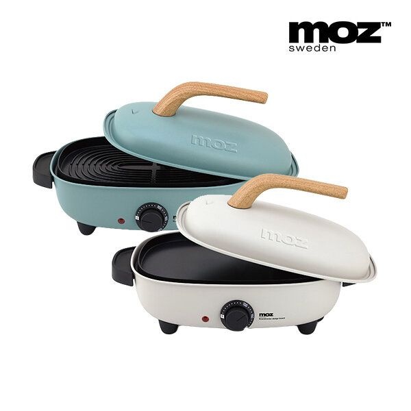 모즈스웨덴 1~2인용 양면 전기그릴 DR-1200G 259711Moony