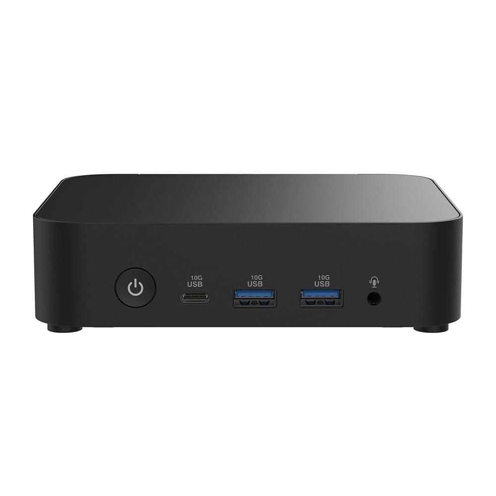[에이수스]ASUS NUC 14 에센셜 베어본 키트 미니 PC, 인텔 프로세서 N250, 싱글 DDR5-4800 RAM 슬롯, 단일 스토리지 디자인, 트리플 디