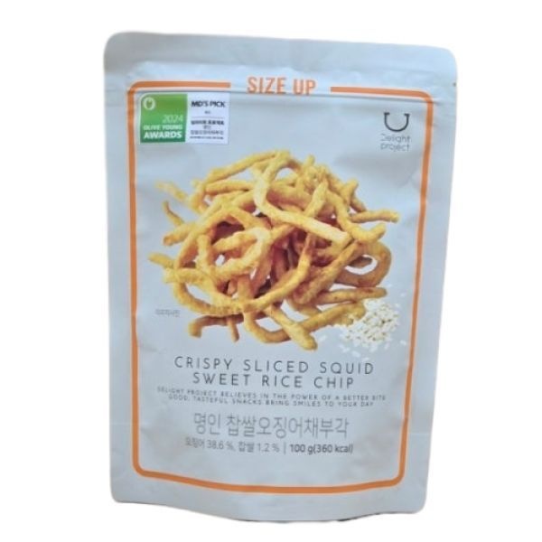 딜라이트 프로젝트 딜라이트 프로젝트 명인 부각 대용량 2종 콩마요김부각/오징어채부각