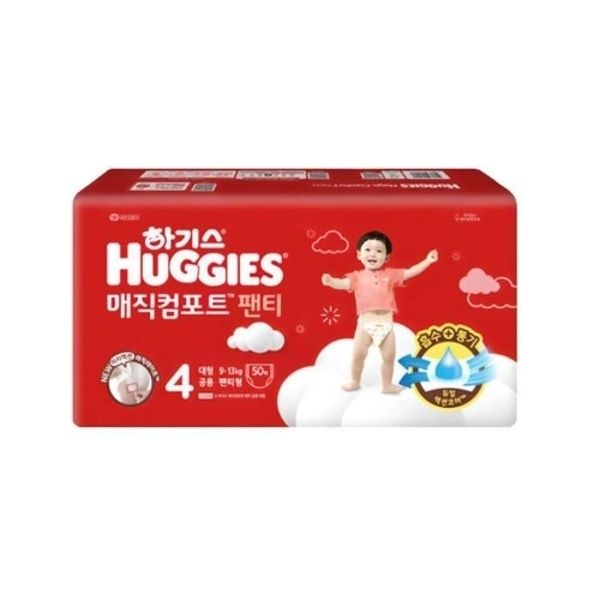 [하기스] 하기스 New 매직컴포트 팬티형기저귀 4단계 남여공용 대형...