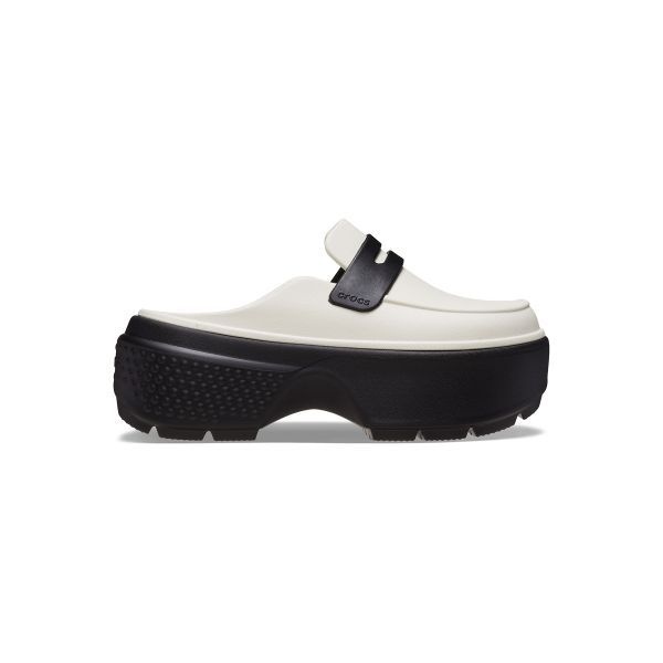 &lt;매장정품&gt; CROCS 크록스 스톰프 로퍼 - 린넨 블랙 209937-1HR 753622