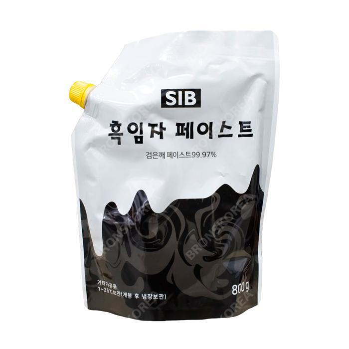 선인 흑임자 페이스트 800g 고소한 라떼 아이스크림 검은깨