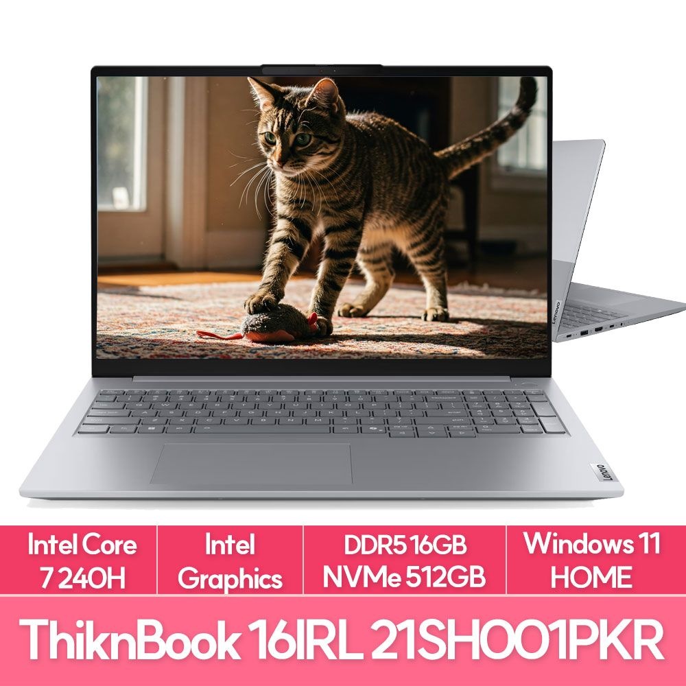 레노버 씽크북 16IRL G8 Core7 램16G NVMe512GB 21SH001PKR WIN11 가성비 노트북 추천 EU