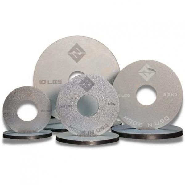 [해외] 무게 변경 플레이트 세트 - 1.25LB 2.5LB 5LB 10LB 완전 교정된 강철 무게107743